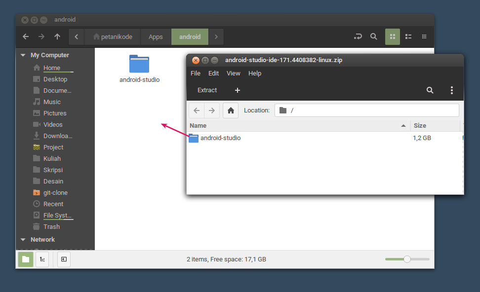 android studio linux debian install android studio linux debian install