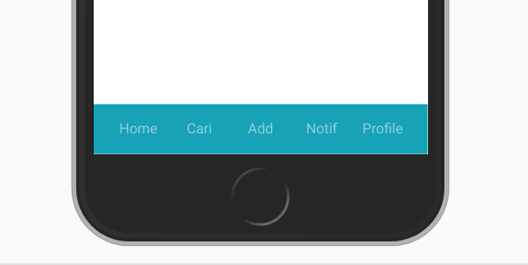 navbar fixed bottom
