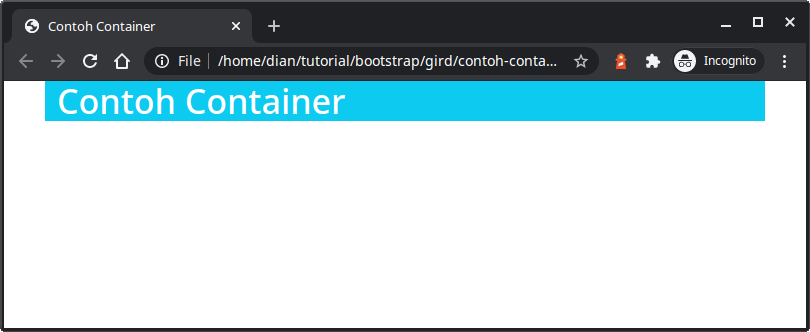 contoh container