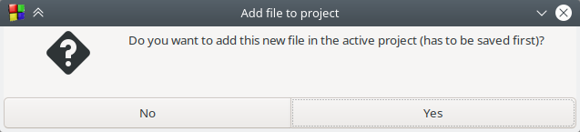 add files to project