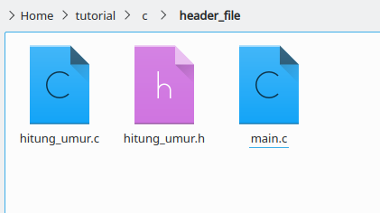 program file header file