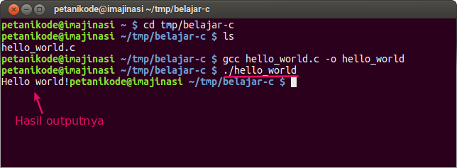 Belajar Pemrograman C #2: Persiapan Pemrograman C di Linux