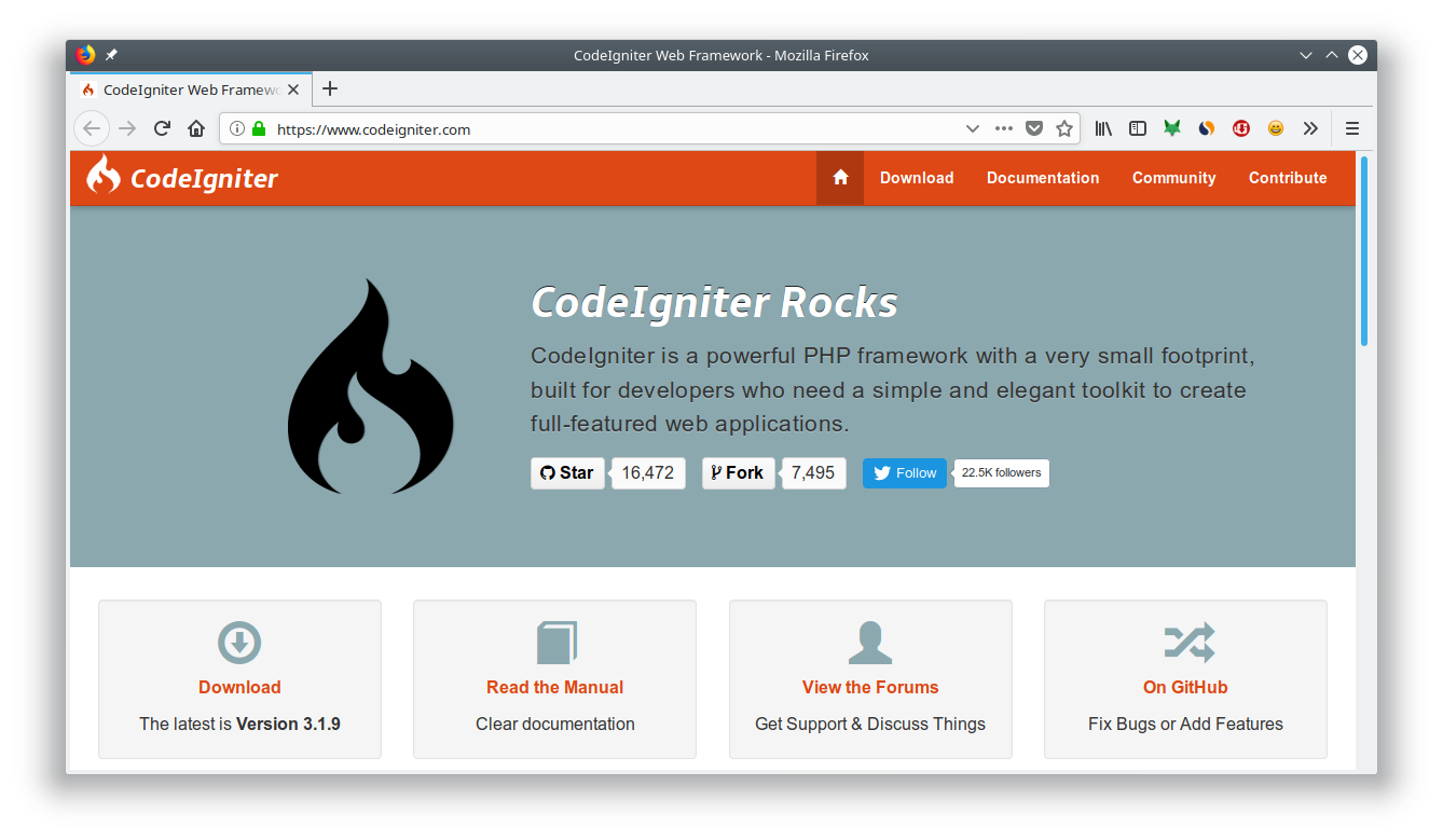 Website Codeigniter