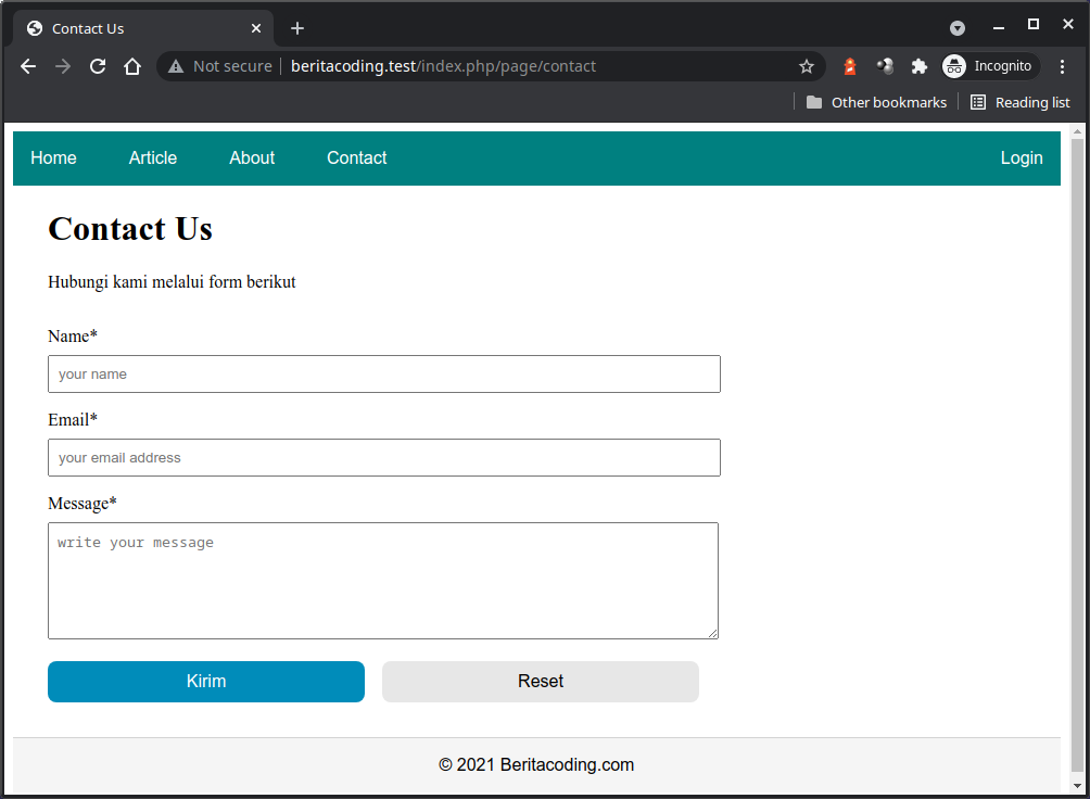 Form заголовок. Form заголовок
