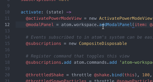 Menulis Kode dengan Activate Power Mode di Atom