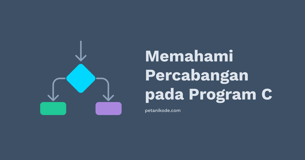Belajar Pemrograman C #07: Mengenal 6 Macam Bentuk Blok Percabangan
