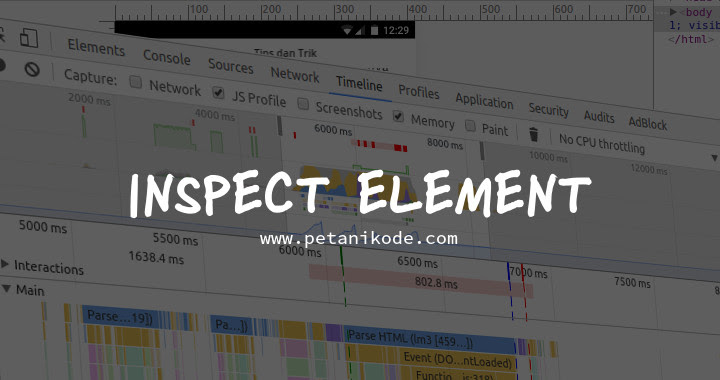 7 Manfaat Inspect Element Bagi Web Developer