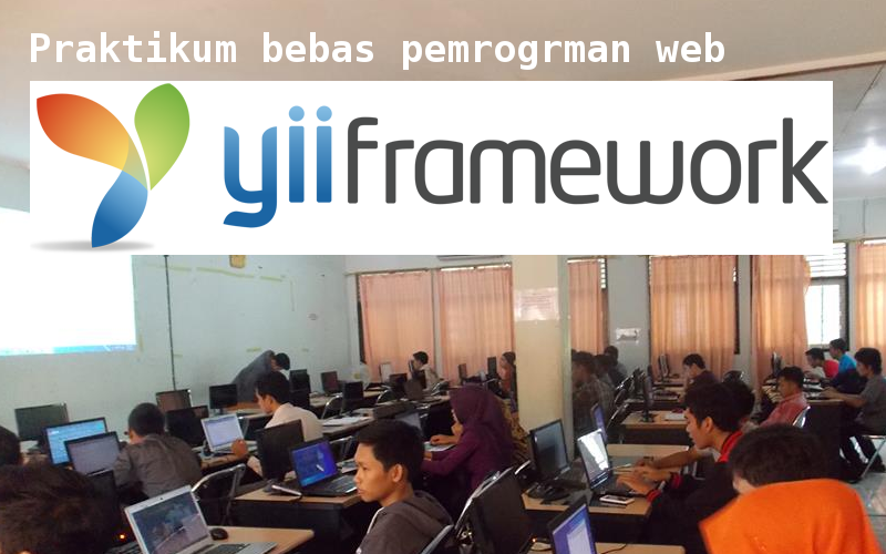Pertemuan pertama praktikum bebas, belajar framework Yii
