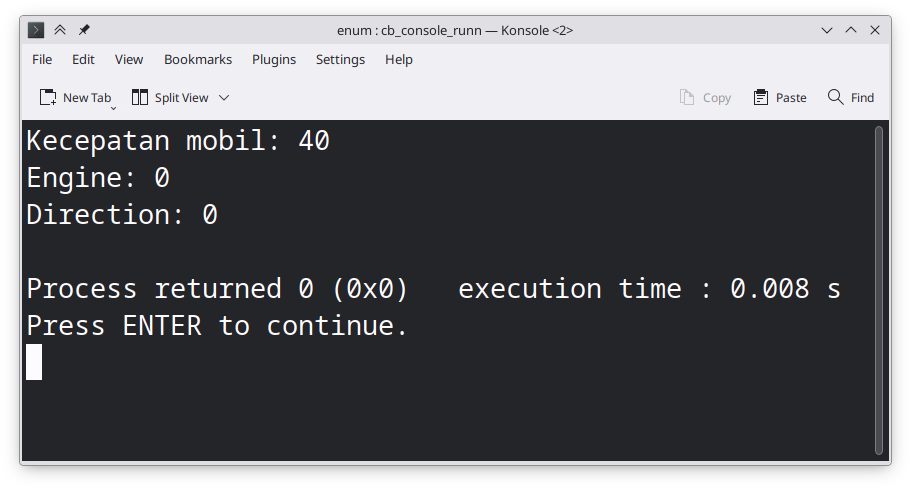 The result of the scoped enum example