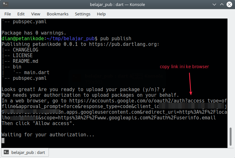 Auth access. Auth access