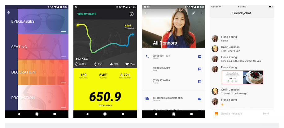 Sampel Aplikasi Mobile yang dibangun dengan Flutter