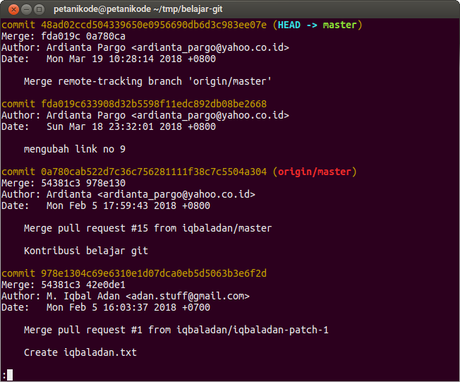 Git log как выйти Git log как выйти
