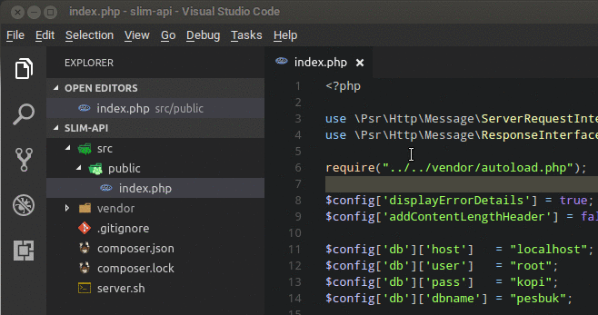 Tasks debug
