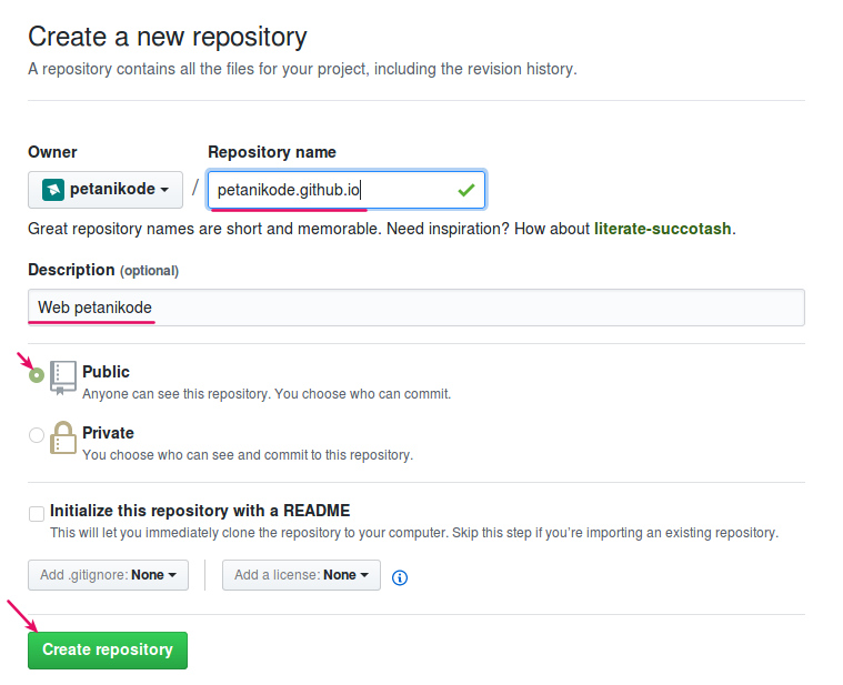 Cara membuat halaman github kurang dari 10 menit