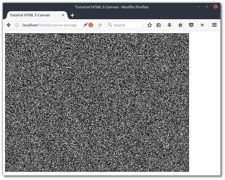 Menggambar Objek dengan Perulangan dan Fungsi Random di HTML5 Canvas