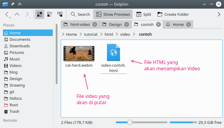 Belajar HTML #13: Cara Menambahkan Video pada Web