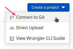 create project di cloudflare pages