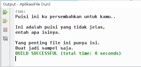 Membaca file di Java