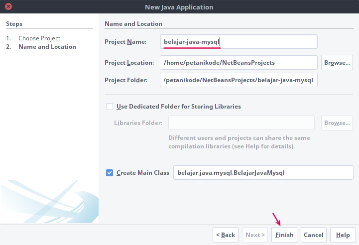 Membuat Proyek Java