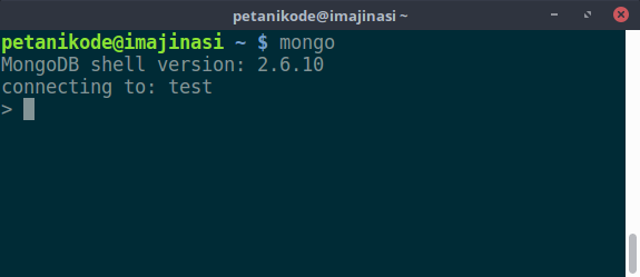 Shell MongoDB