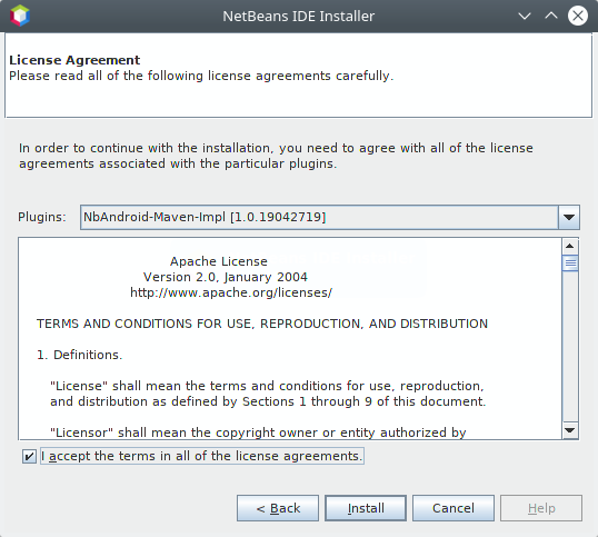 Install Plugin Android untuk Netbeans
