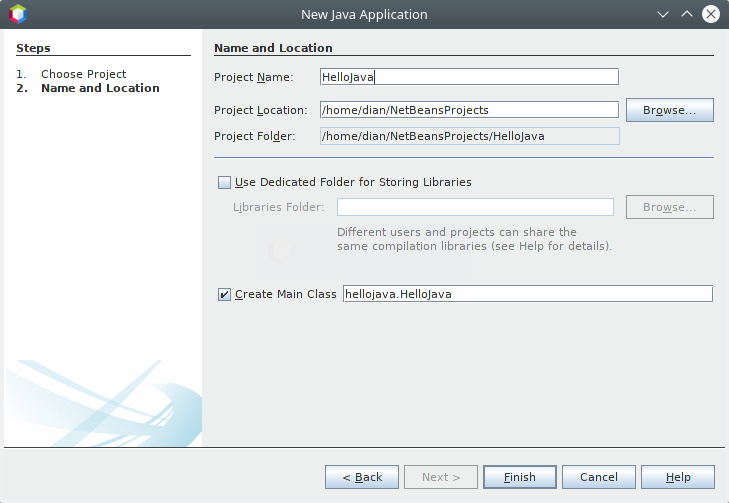 Membuat Project Java di netbeans