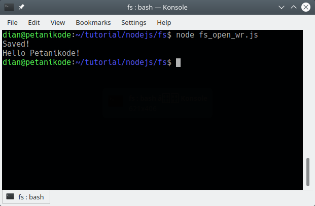 Node read file. Node js FS.WRITEFILE encoding Types.