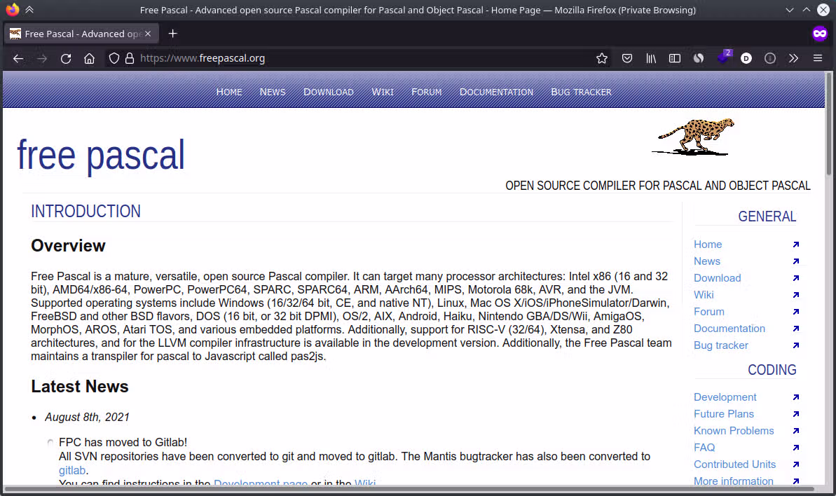 website free pascal