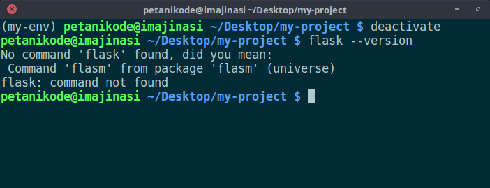 virtualenv virtualenv