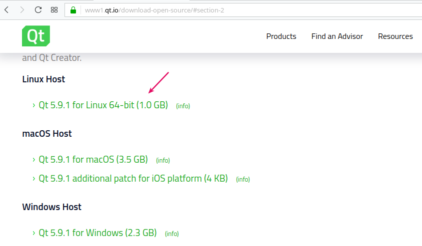 Download qt io