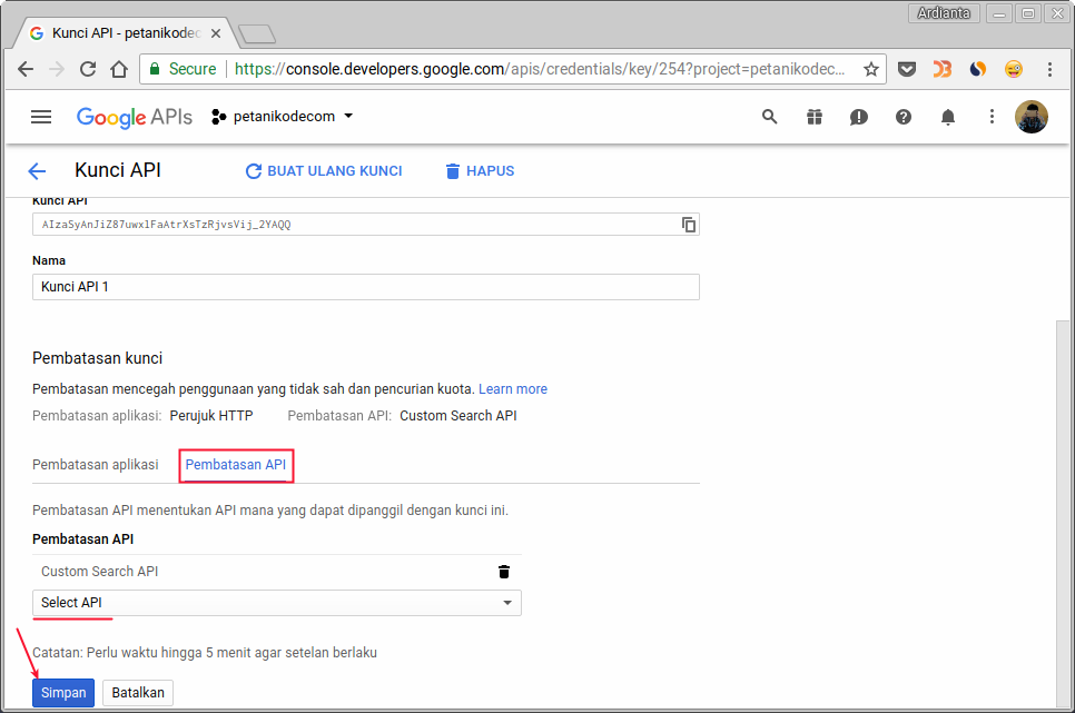 Api поиска